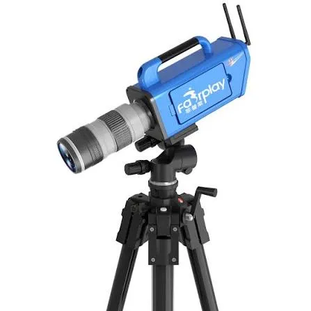 A complete FAT finish-line camera system representative of hardware previously led by HQControl’s chief engineer; it is not presented as an HQControl-owned product.